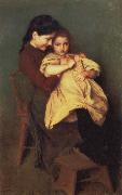 Emile Friant Chagrin d-Enfant oil painting reproduction